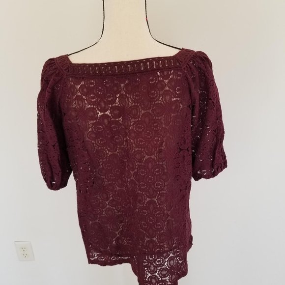 Loft Lace Top - L - Picture 2 of 3